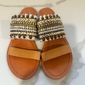 Anthropologie Bali Slide Sandals-Size 40 or 10